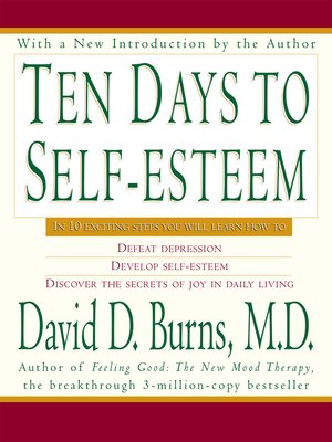 cover image of Ten Days to Self-Esteem